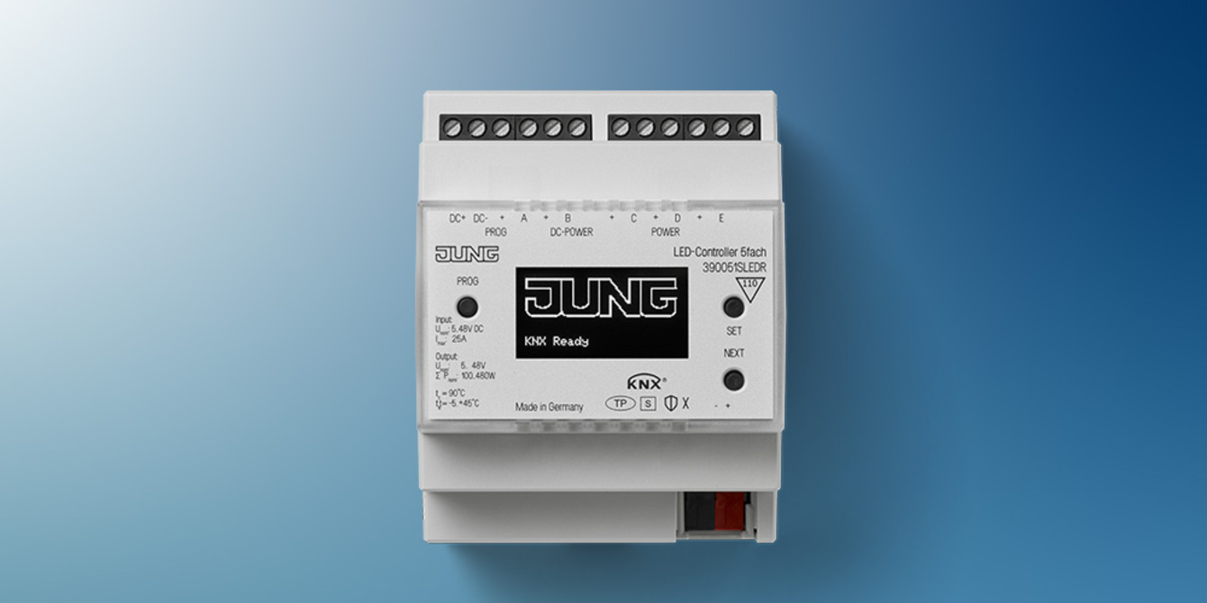 KNX LED-Controller bei Kerscher Elektro- u. Sicherheitstechnik GmbH & Co.KG in Bogen